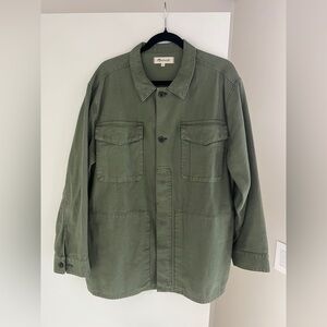 Madewell Sage Green Utility Jacket